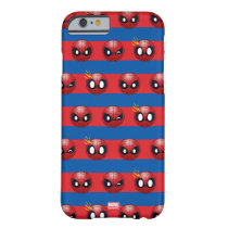 Spider-Man Emoji Stripe Pattern Barely There iPhone 6 Case