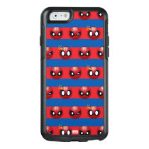 Spider-Man Emoji Stripe Pattern OtterBox iPhone 6/6s Case