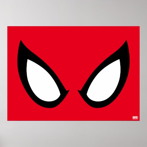 Spider_Man Eyes Poster