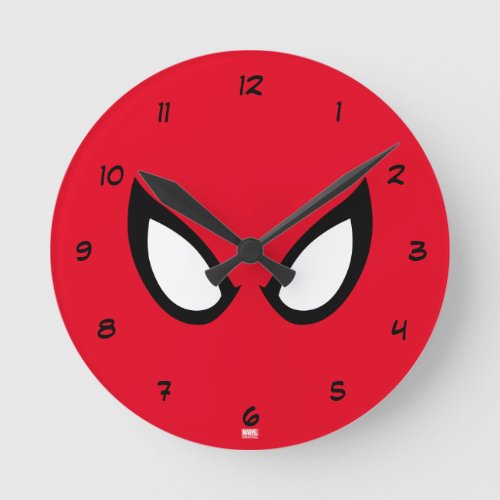 Spider_Man Eyes Round Clock