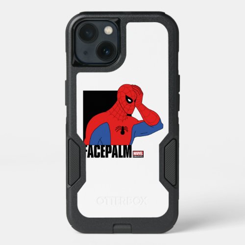 Spider_Man Facepalm Meme Graphic iPhone 13 Case