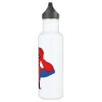Spider-Man Facepalm Meme Graphic Stainless Steel Water Bottle