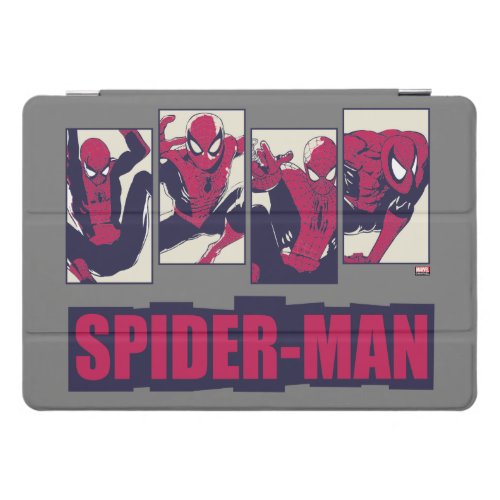 Spider_Man Four Panel Pose Graphic iPad Pro Cover