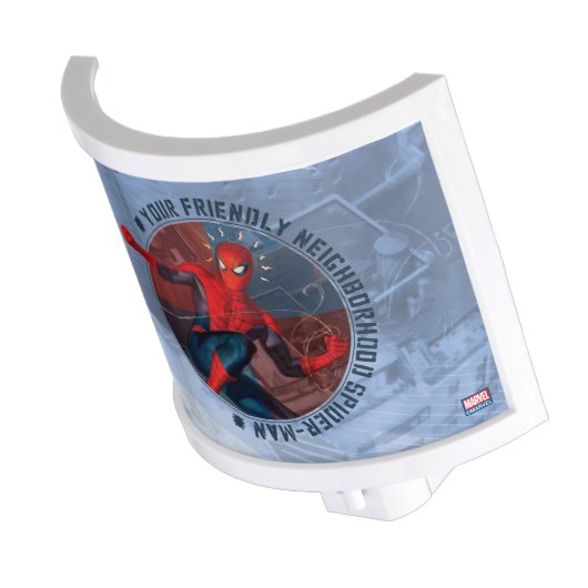 Spider-Man | Friendly Neighborhood Spider-Man Art Night Light (Angled)