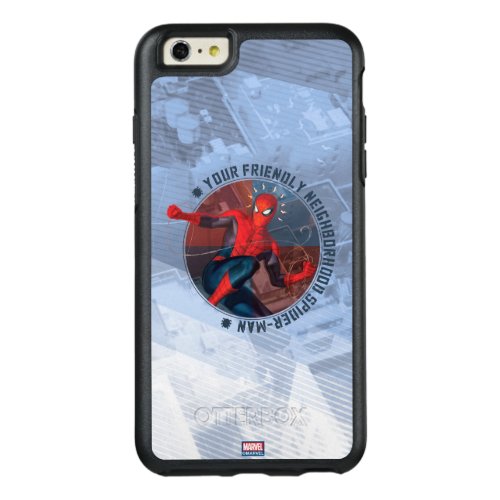 Spider_Man  Friendly Neighborhood Spider_Man Art OtterBox iPhone 66s Plus Case