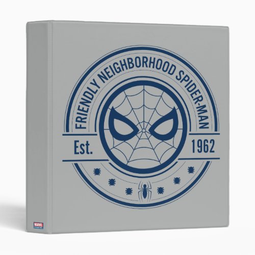 Spider_Man  Friendly Neighborhood Spider_Man Logo 3 Ring Binder