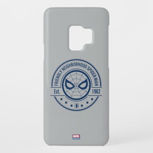 Spider_Man  Friendly Neighborhood Spider_Man Logo Case_Mate Samsung Galaxy S9 Case