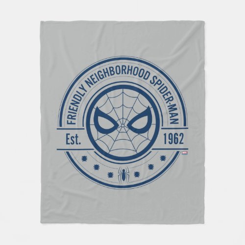 Spider_Man  Friendly Neighborhood Spider_Man Logo Fleece Blanket