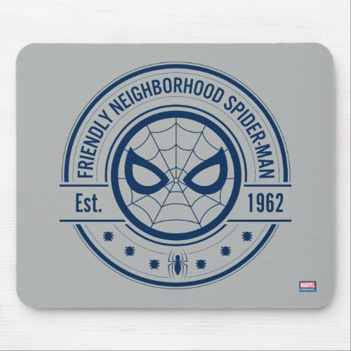 Spider_Man  Friendly Neighborhood Spider_Man Logo Mouse Pad