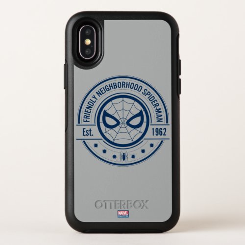 Spider_Man  Friendly Neighborhood Spider_Man Logo OtterBox Symmetry iPhone X Case