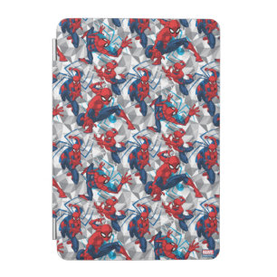 Spider-Man Geometric Character Art Pattern iPad Mini Cover