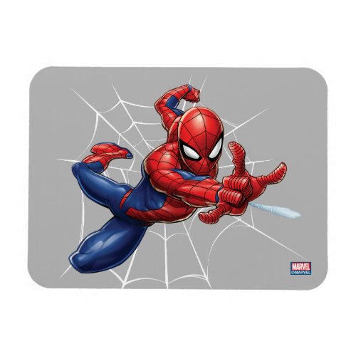Spider_Man  Geometric Character Art Pattern Magnet