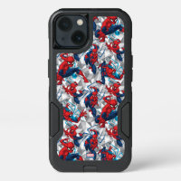 Spider-Man | Geometric Character Art Pattern