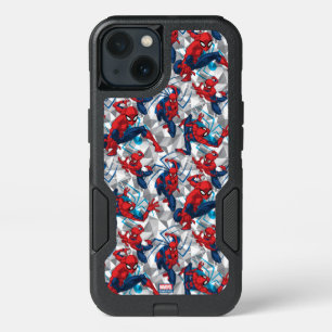 Spider-Man Geometric Character Art Pattern iPhone 13 Case