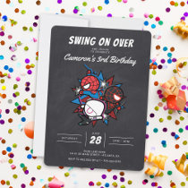 Spider-Man, Ghost-Spider, & Miles Morales Birthday Invitation