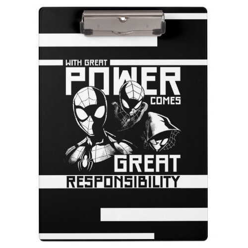 Spider_Man  Great Responsibility Team Up Clipboard