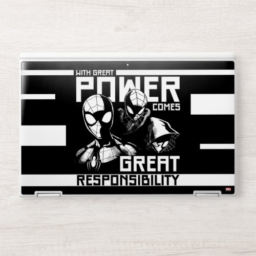Spider_Man  Great Responsibility Team Up HP Laptop Skin