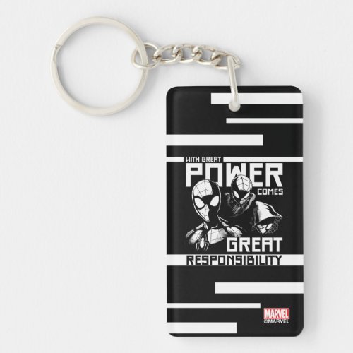 Spider_Man  Great Responsibility Team Up Keychain