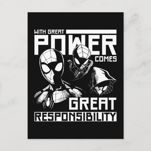 Spider_Man  Great Responsibility Team Up Postcard