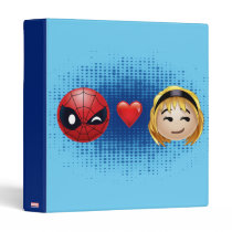 Spider-Man & Gwen Heart Emoji Binder