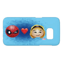 Spider-Man & Gwen Heart Emoji Samsung Galaxy S7 Case