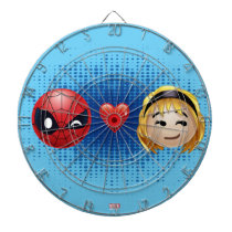 Spider-Man & Gwen Heart Emoji Dartboard