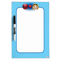 Spider-Man & Gwen Heart Emoji Dry-Erase Board