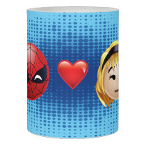 Spider-Man & Gwen Heart Emoji Flameless Candle