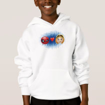 Spider-Man & Gwen Heart Emoji Hoodie