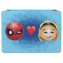 Spider-Man & Gwen Heart Emoji iPad Air Cover