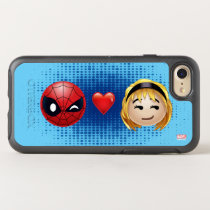Spider-Man & Gwen Heart Emoji OtterBox Symmetry iPhone SE/8/7 Case
