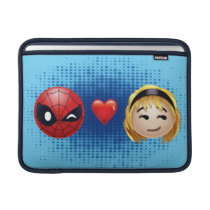 Spider-Man & Gwen Heart Emoji Sleeve For MacBook Air