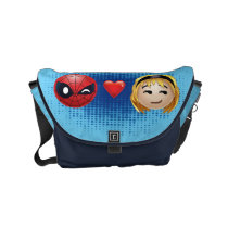 Spider-Man & Gwen Heart Emoji Small Messenger Bag