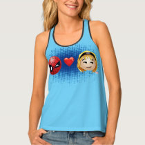 Spider-Man & Gwen Heart Emoji Tank Top