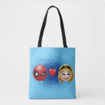 Spider-Man & Gwen Heart Emoji Tote Bag