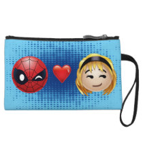 Spider-Man & Gwen Heart Emoji Wristlet Wallet