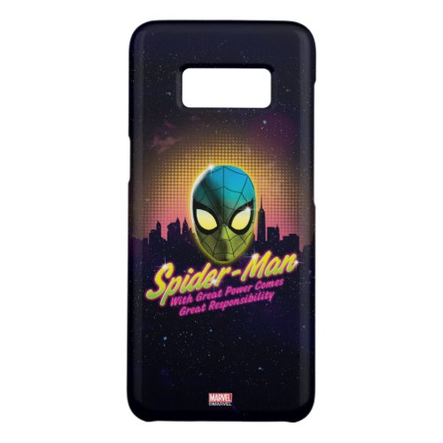 Spider_Man  Halftone Sunset Skyline Case_Mate Samsung Galaxy S8 Case