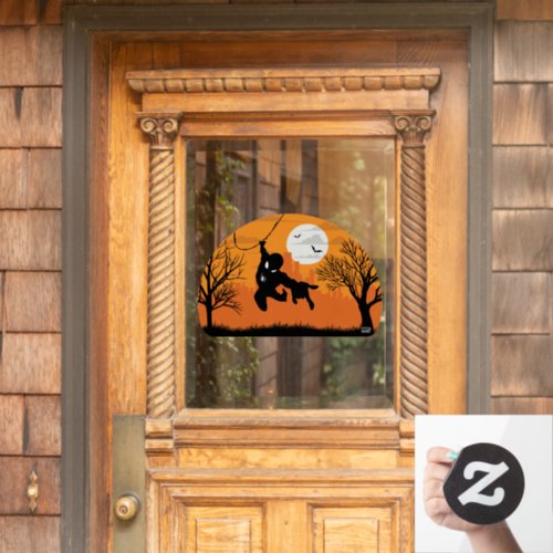 Spider_Man Halloween Moonlight Window Cling