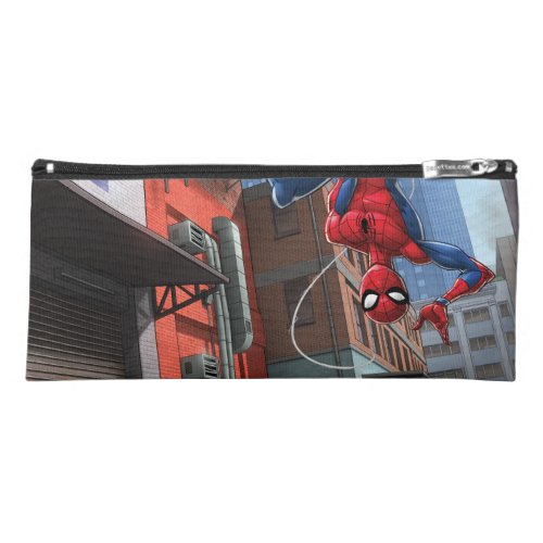 Spider_Man  Hanging Upside_Down From Web Pencil Case