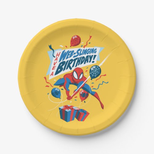 Spider_Man  Have A Web_Slinging Birthday Paper Plates