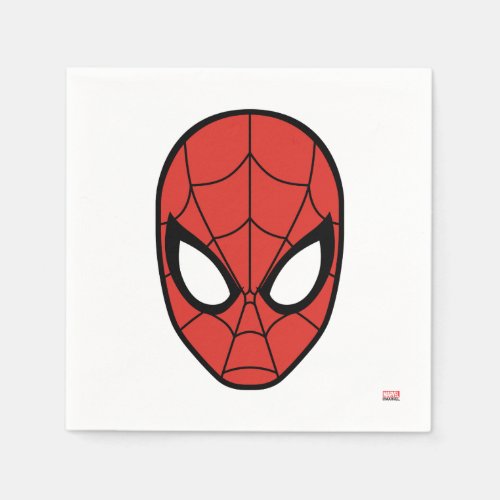 Spider_Man Head Icon Napkins