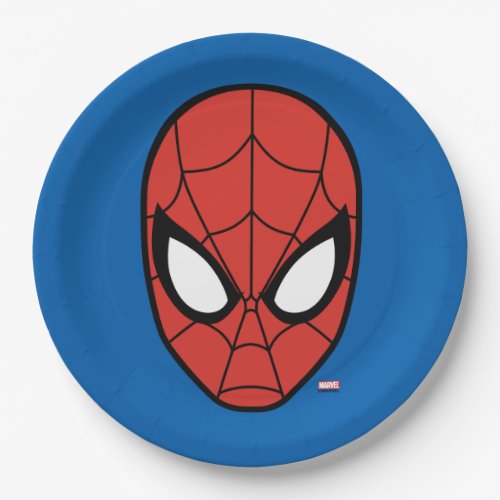 Spider_Man Head Icon Paper Plates