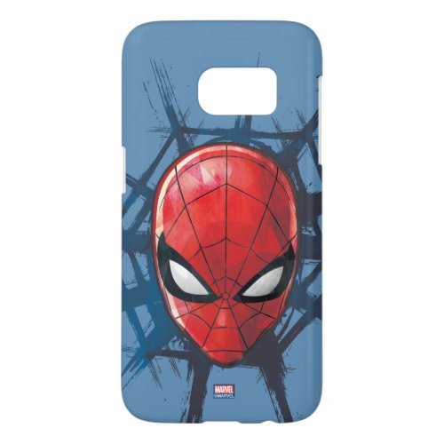 Spider_Man  Head In A Web Samsung Galaxy S7 Case