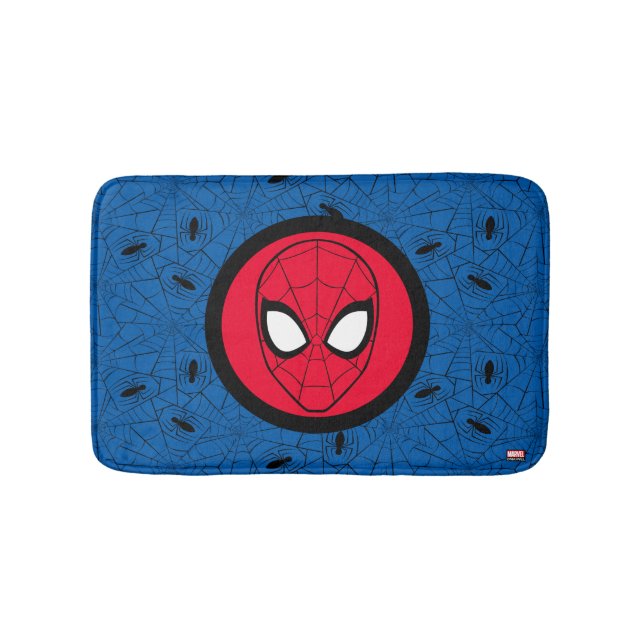 Spider-Man | Head Logo Bath Mat (Front)