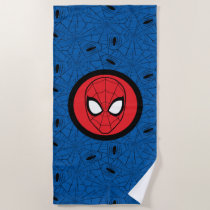 Spider-Man | Head Logo Beach Towel