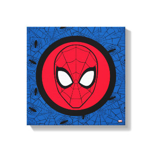 Spider-Man | Head Logo Canvas Print