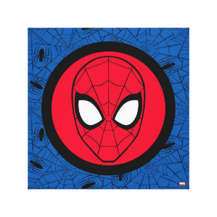 Spiderman Logo Canvas Art & Prints | Zazzle