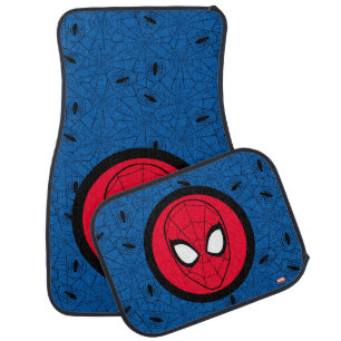Spider-Man   Head Logo Car Floor Mat