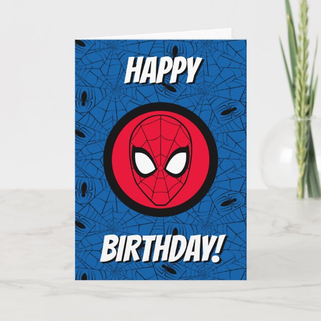 Spider-Man | Head Logo Card (Front)