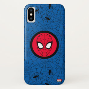 Spider-Man | Head Logo iPhone X Case
